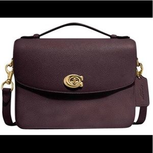 NWT COACH CASSIE CROSS BODY- OXBLOOD